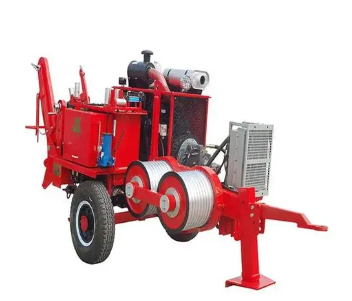 Spring Steel Hydraulic Puller with Commins Engine