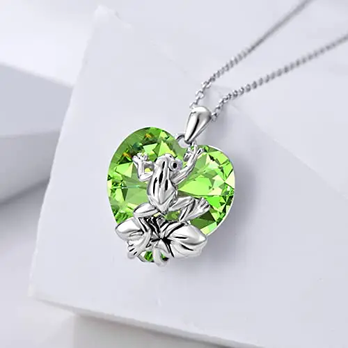 OEM ODM custom factory tree frog necklace frog brass 925 sterling silver stainless steel 14k18k frog necklace