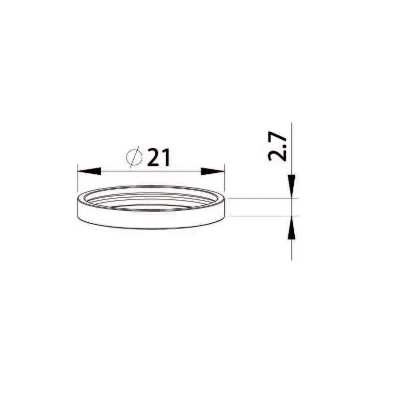 Raysoar Laser Equipment Parts Ptfe 71712340 Nozzle Adaptor Seal Ring Used For Amada Laser Cutting Machine