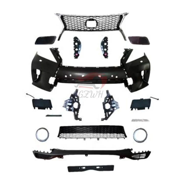 Hot sale car accessories front bumper body kit Used For Lexus RX 2013 sports style