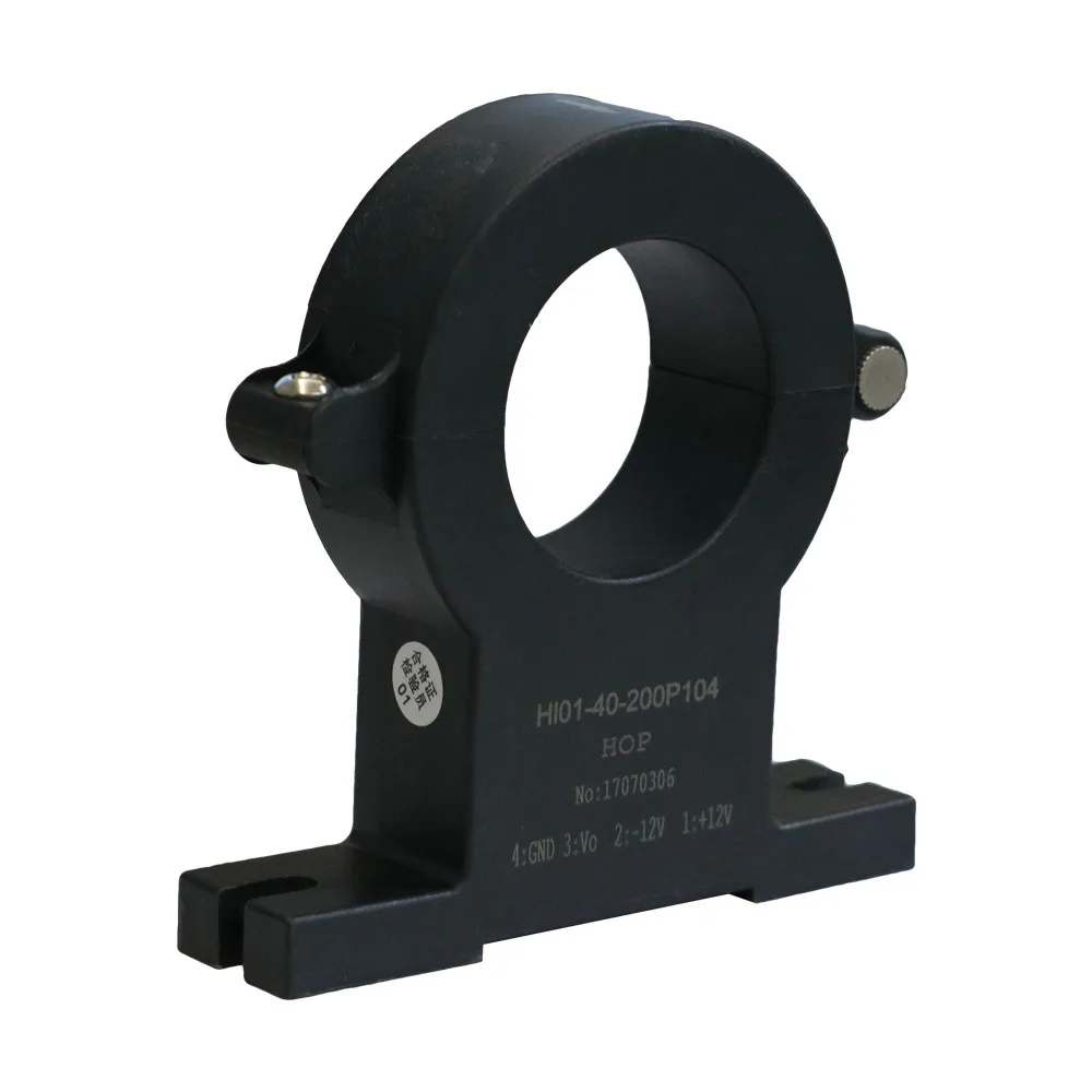 Hop black split core or enclosed effect DC current input brushless motor hall sensor for Energy Meter