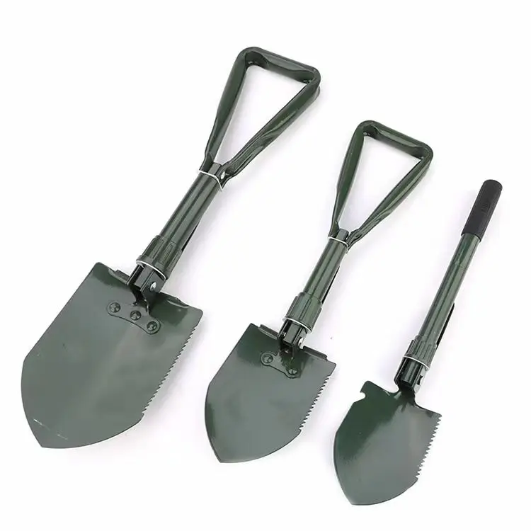 Hot Sales Mini Multi-function Folding Shovel With Efficient Two-way Staggered Saw tooth