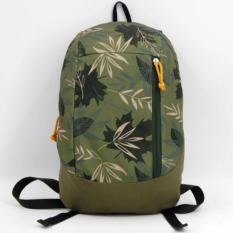 Simple leisure backpack travel lightweight polyester backpack bag