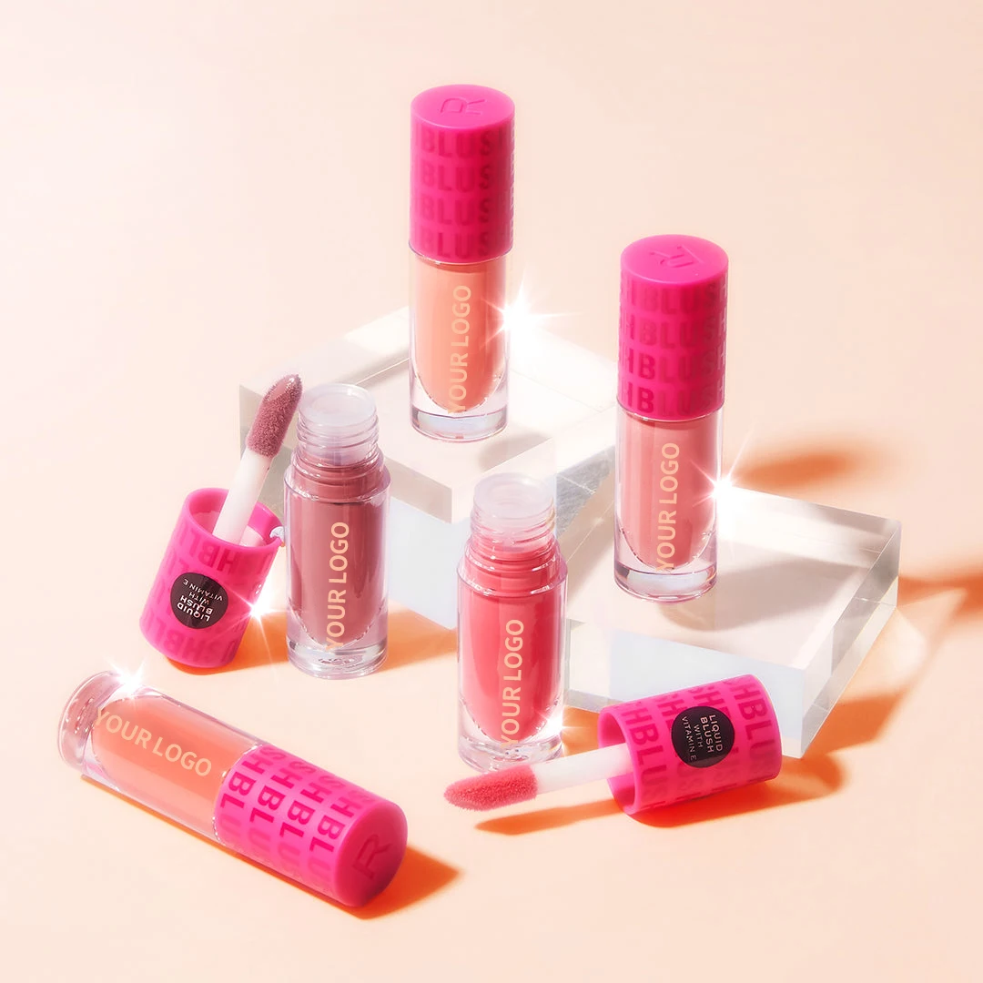 Private Label Natural Vitamin E Creamy Lip Tint Custom Liquid Lipstick Glossy Mini Lip Gloss