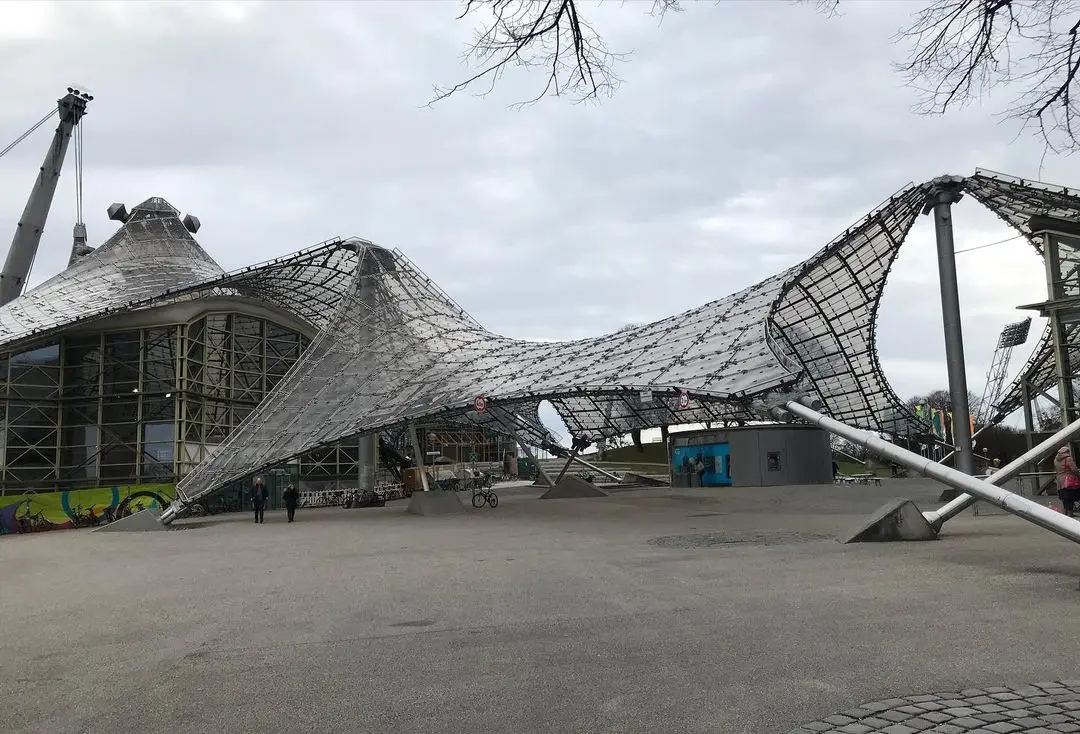 Beauty of Steel Structures Park Is a Munich Built According to the Design Architectural for Summer Sport Events