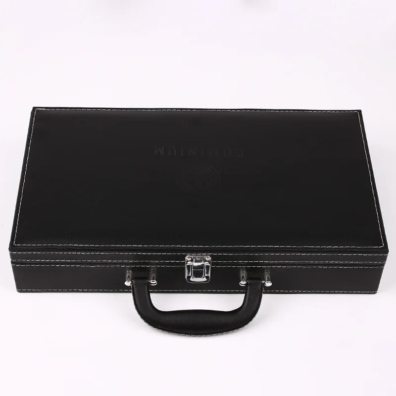 Red wine packaging box  single row six wine box 6 bottle wine gift box leather shockproof and temperature Manufacturer