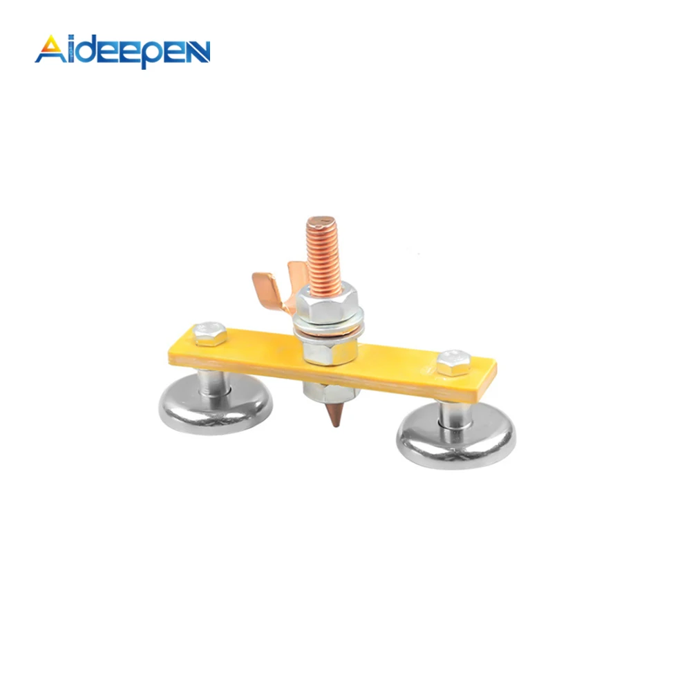 Single Double Head Welding Magnet MagneticFix Ground Clamp Strong Magnetic Support for Electric Welding Ground clamp holder tool