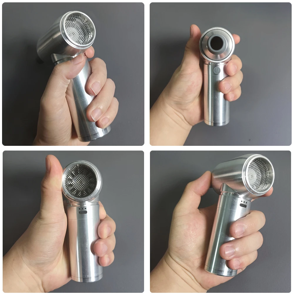 CROSSGUN Hotsale Turbo fan Mini Portable Turbo Fan Vertical Small Wind Turbine For Computer BBQ Air Dust Collector Cleaner