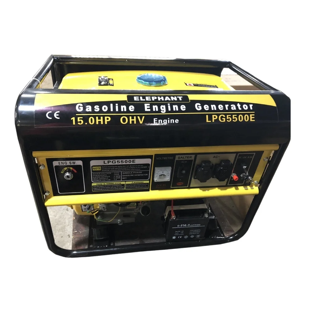 High Quality Electric Start Gasoline Generator