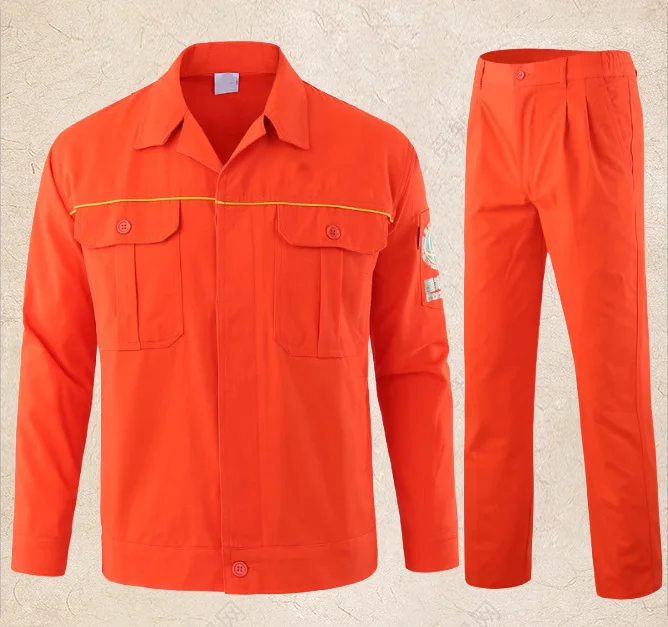 
2019 Custom work clothes for spring and autumn wear-resistant antistatic work clothes 