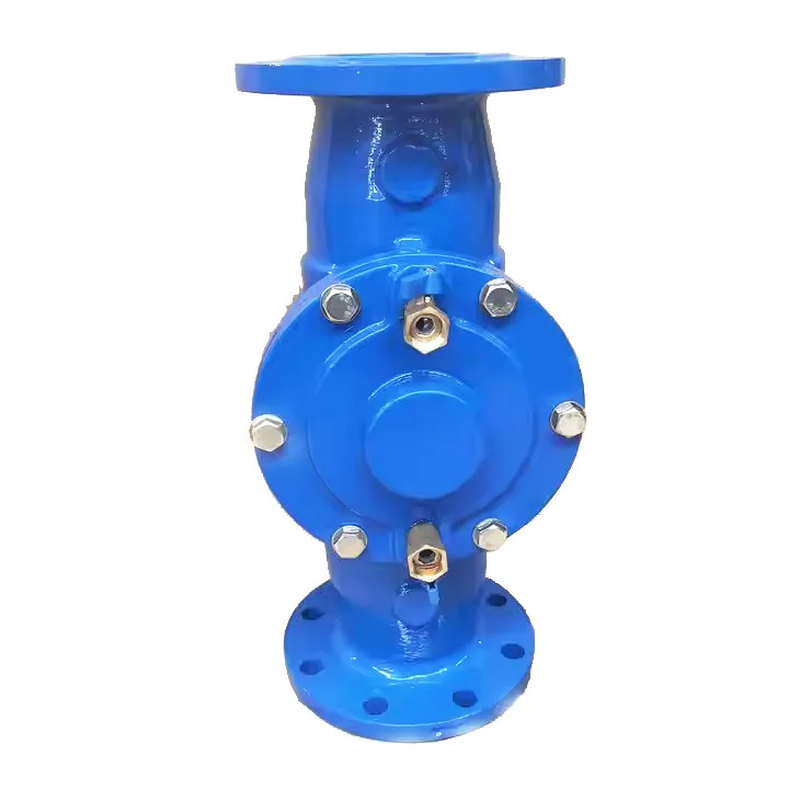 PN16 DF41X Reverse flow preventer Nodular cast iron flanged check valve GB dimensions antifouling block valve GB dimensions