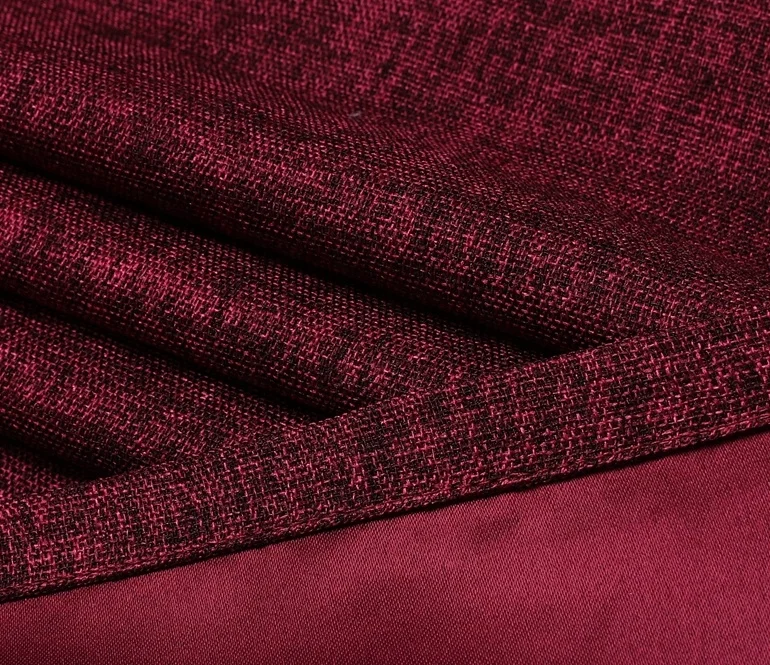 OWENIE Factory Luxury Textured Curtains Solid Blackout Curtains For The Living Room Dropshipping Blackout Fabrics