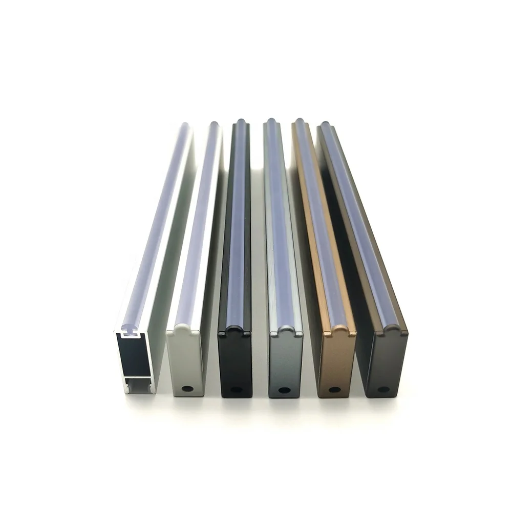 1236 aluminum profile light poles suitable for led light Extrusion Led Aluminum Profil wardrobe Led Sensor Light For Cabinet