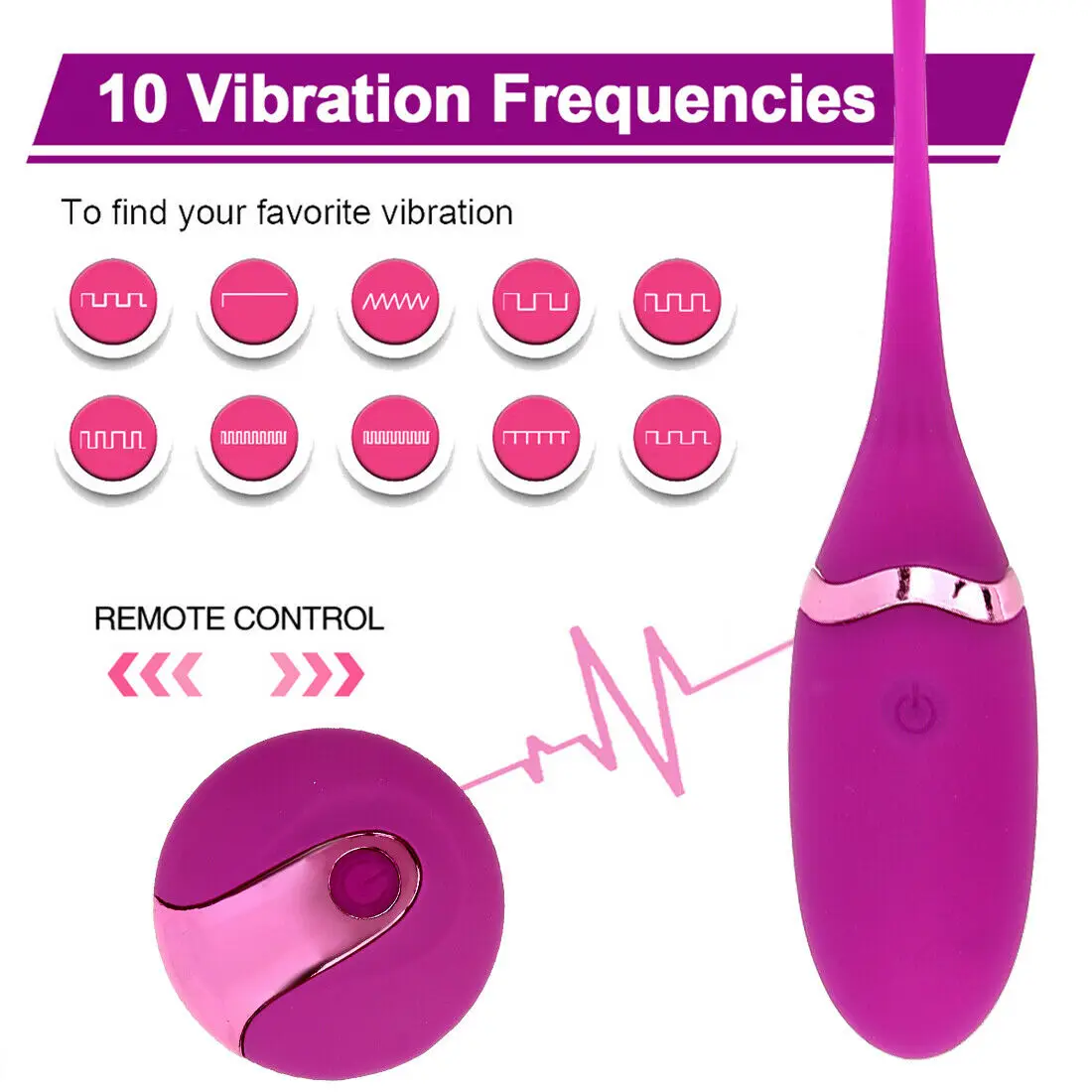 Vibrating Love Eggs Vaginal Kegel Ball Exercise Remote Control Vibrators G Spot Massager Sex Toys for Women
