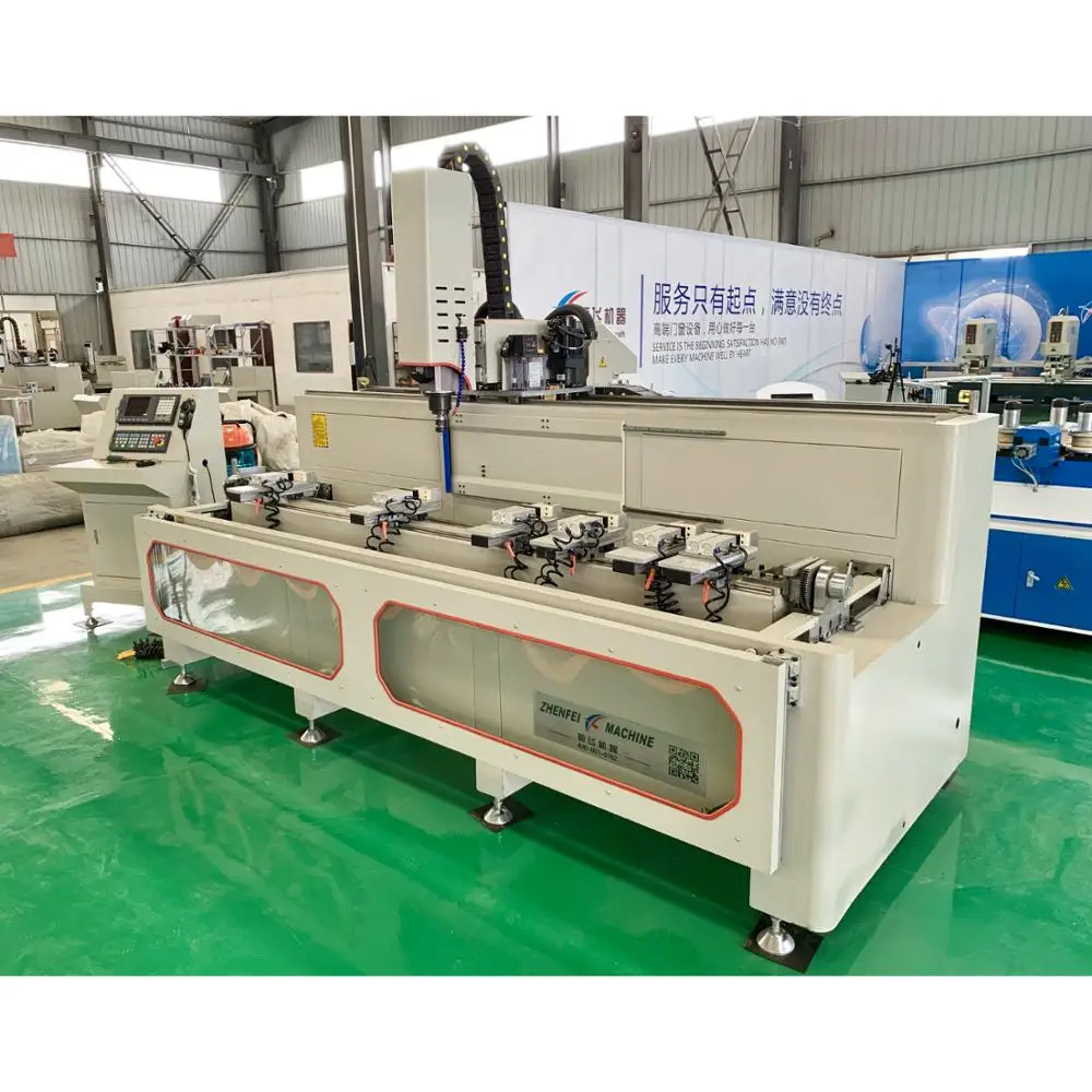 Aluminium profile drilling milling machine door and window making machine