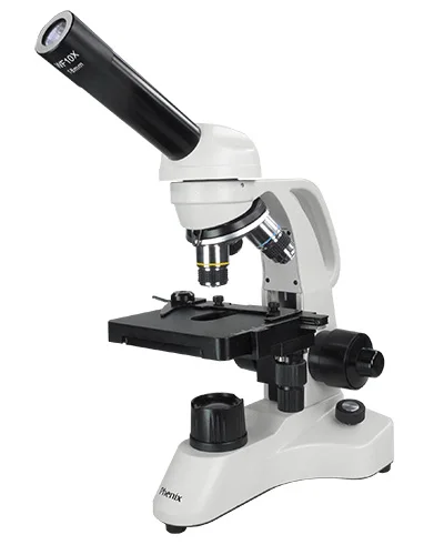 Phenix PH35- 640X Portable LED Light Optics Microscope Monocular Biological Microscope for Students
