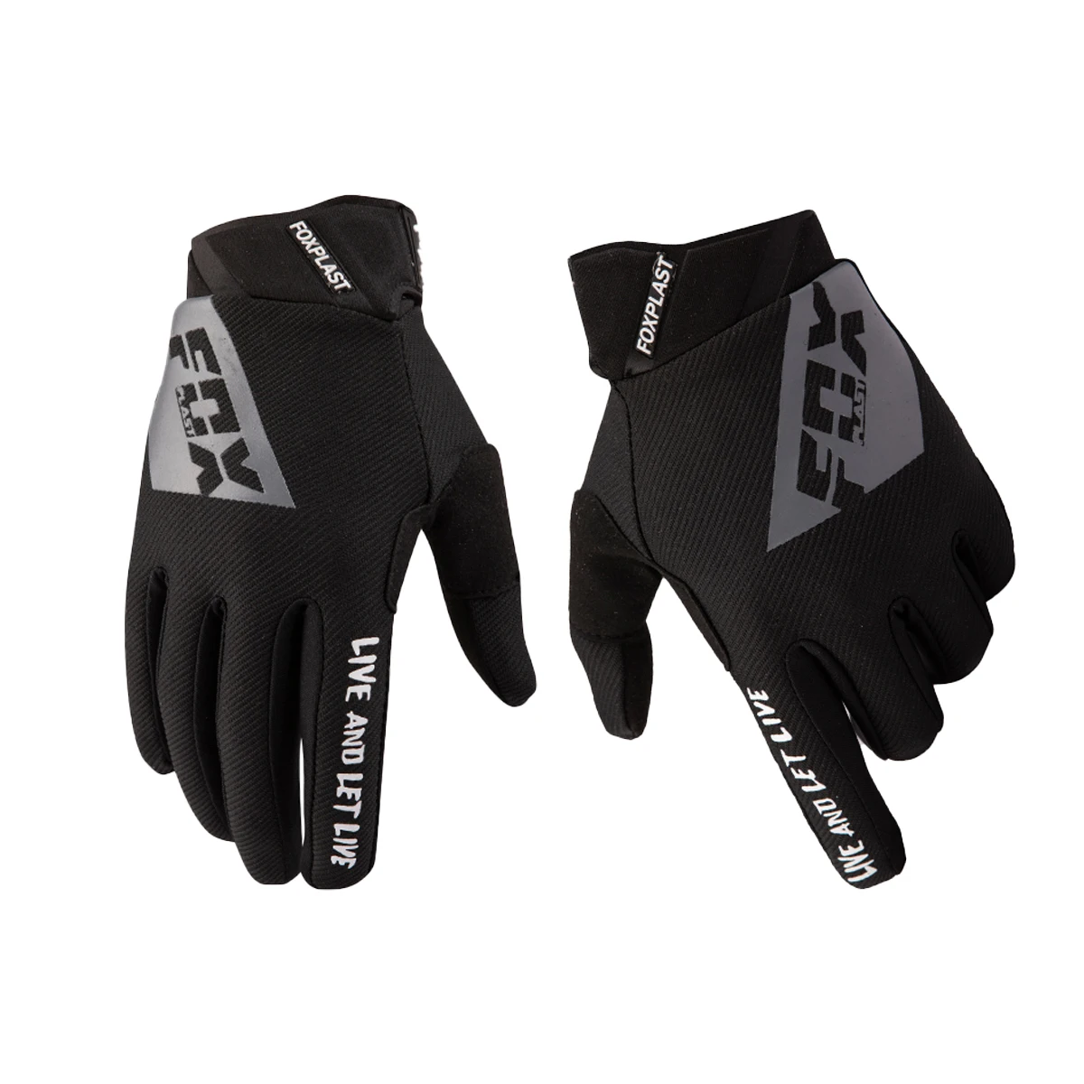 Foxplast New Design Durable Anti-slip Motocross Gloves Mountain Bike Racing Gloves MTB MX Gloves for Outdoor Off-road Sports