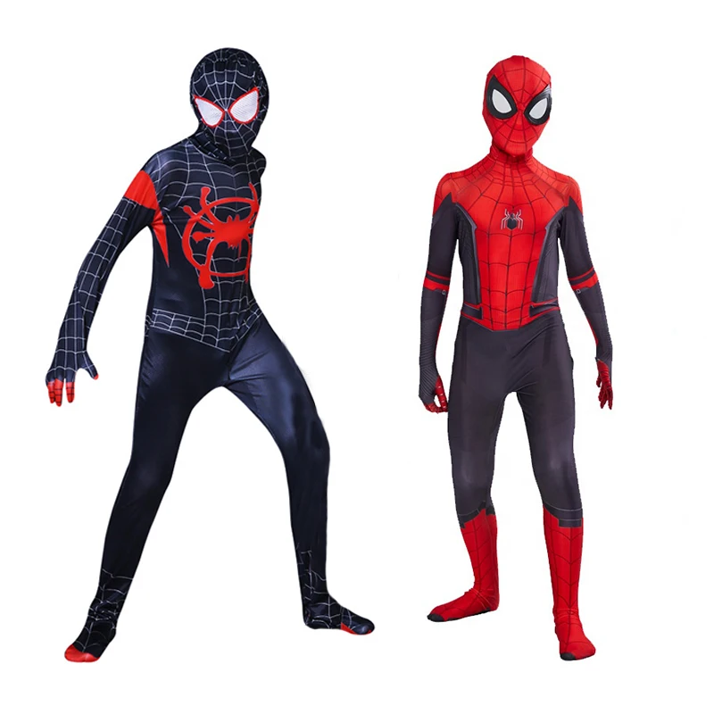  Fashion Cool Cosplay Spiderman Costume For Kids
