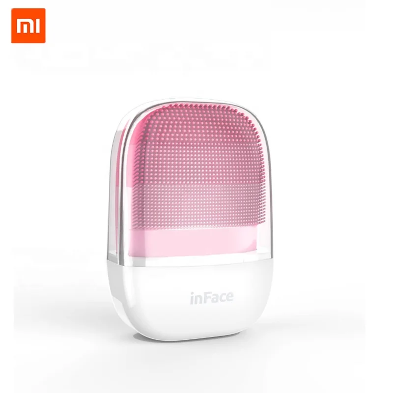  Xiaomi Inface щетка для глубокой очистки лица звуковая мытья IPX7 Водонепроницаемая силиконовая