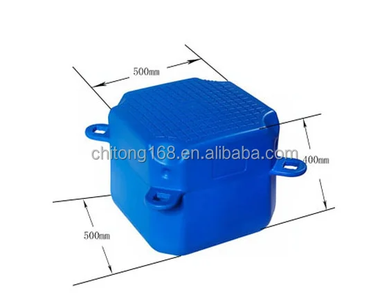 Пластиковая модульная плавающая понтонная платформа HDPE