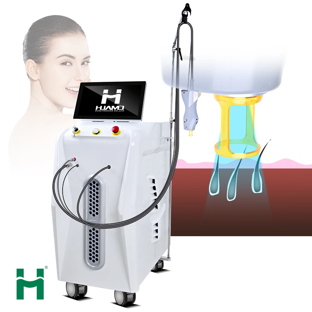 Alexandrite Long Pulse 1064nm Alexandrite Laser Hair Removal 755nm Alexandrite Laser Machine