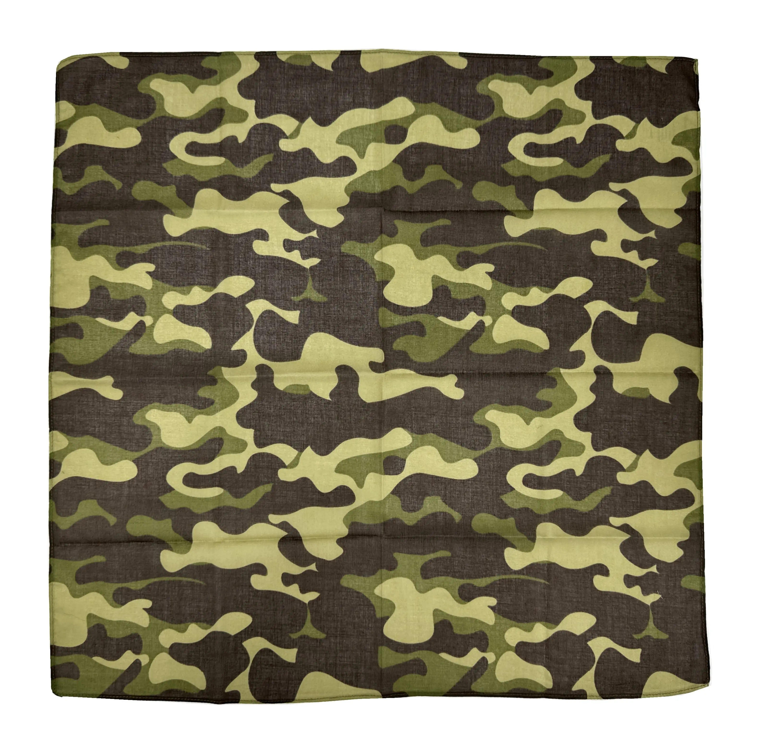 Hengli camouflage Wholesale bandana scarf Custom Printed color for women Girl baby head Most Popular Fashion Scarves & Shawls