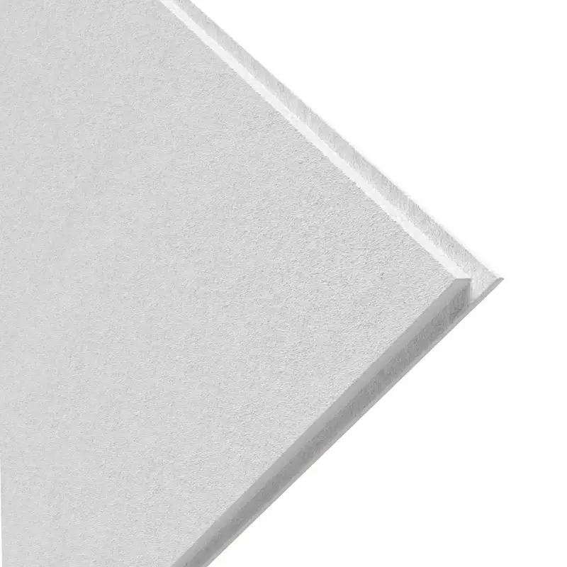 15mm thickness rock woolacoustical tiles sound absorbing fabric ceiling tile Suspended grid