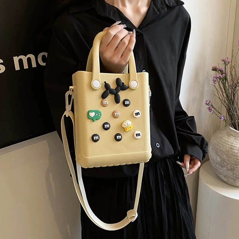 Wholesale portable new design bogg bag xl hand tote simply southern eva bogg beach bag silicone beach bogg bag