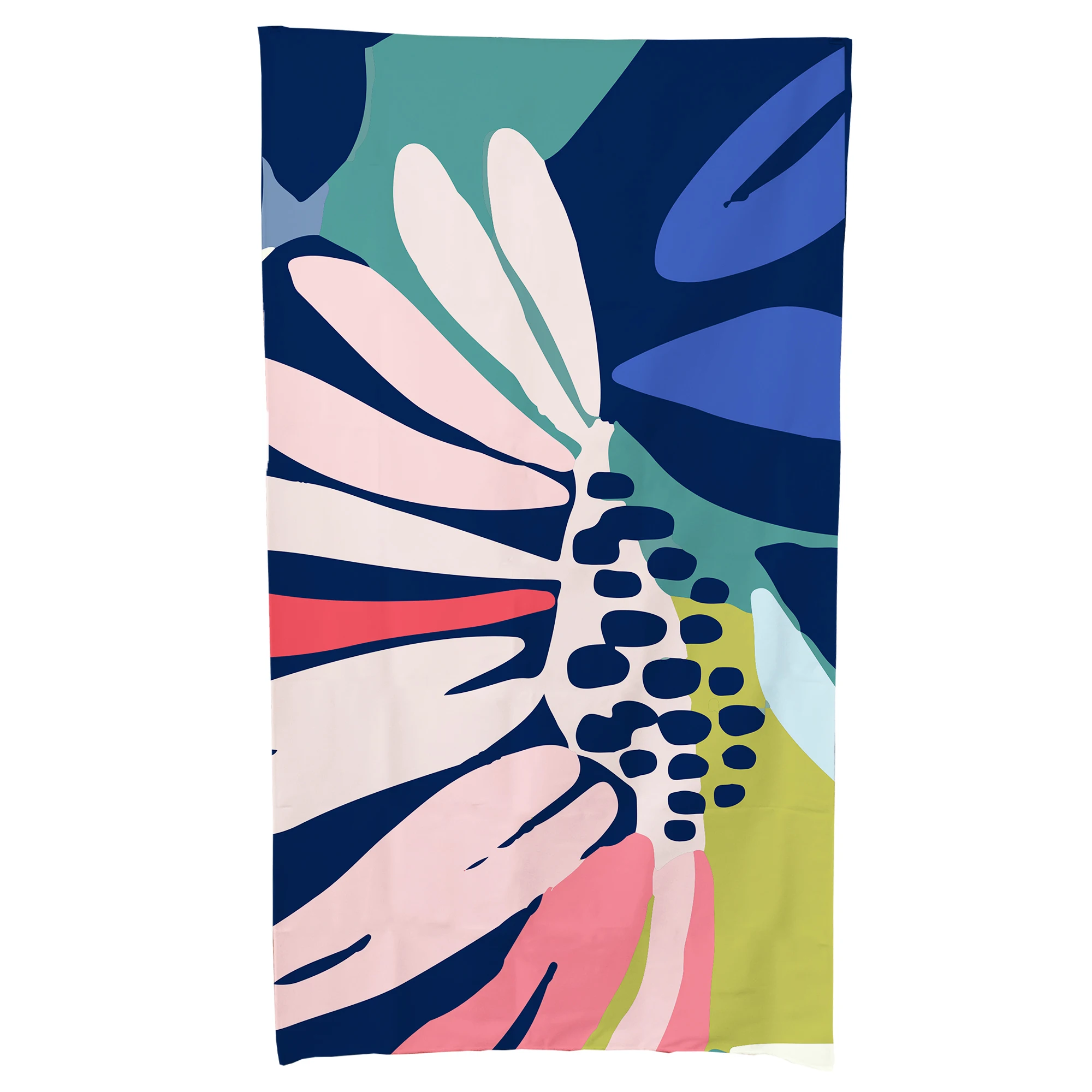 Полотенце из микрофибры с цифровым принтом, роскошное супервпитывающее быстросохнущее пляжное полотенце для ванной