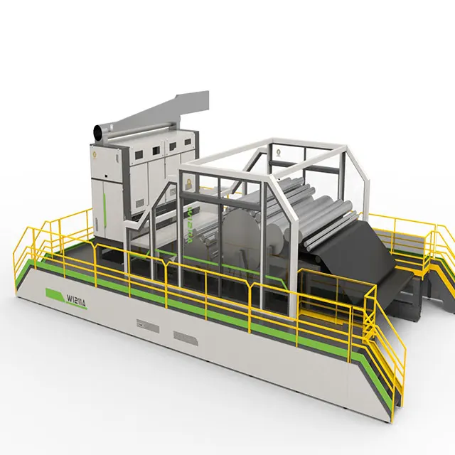 
 Абсорбирующая хлопковая линия производства спанлейса для гигиенических материалов и косметических прокладок  