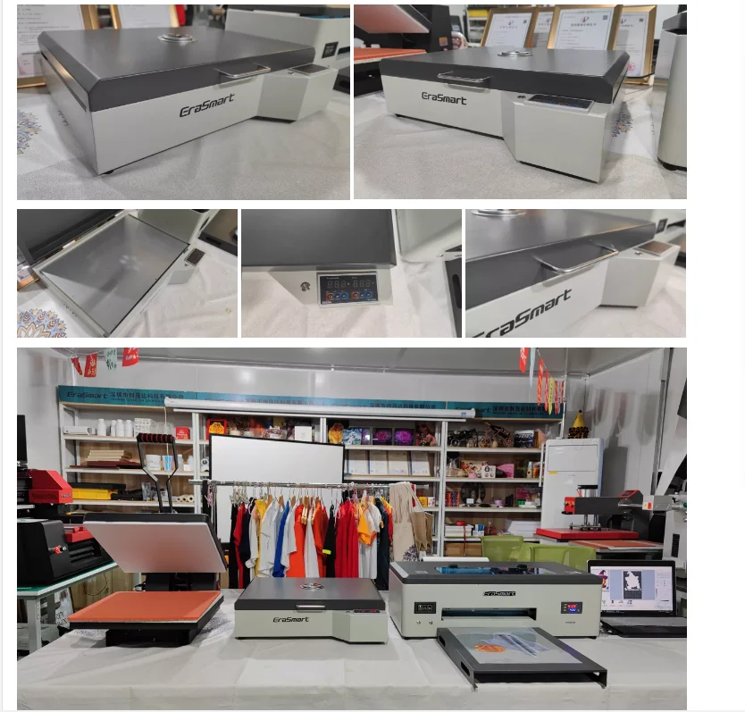 EraSmart A3+ Film Desktop DTF Oven Machine Pet Curing Heat Drying DTF Oven Printer