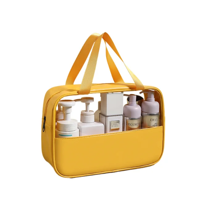 color zipper wash cosmetic bag waterproof friendly portable travel customized wholesale with low MOQ Storage bag