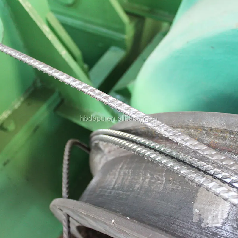 Cold ribbing ribbed wire rolling machine