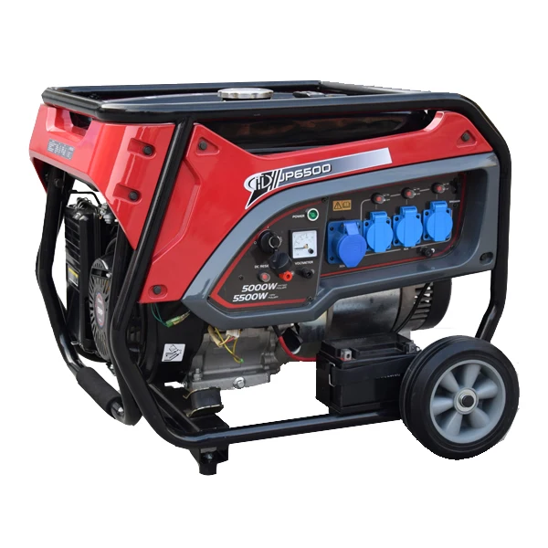 JLT Power JP6500 бензиновый генератор однофазный 220 В 220 В 5000 Вт 5 кВт Электрический бытовой бензиновый генератор