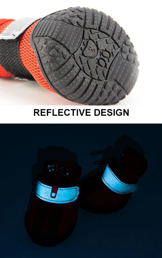 T-3I Best Winter Dog Boots That Stay on Dog Booties for Heat Protective Footwear for Dogs