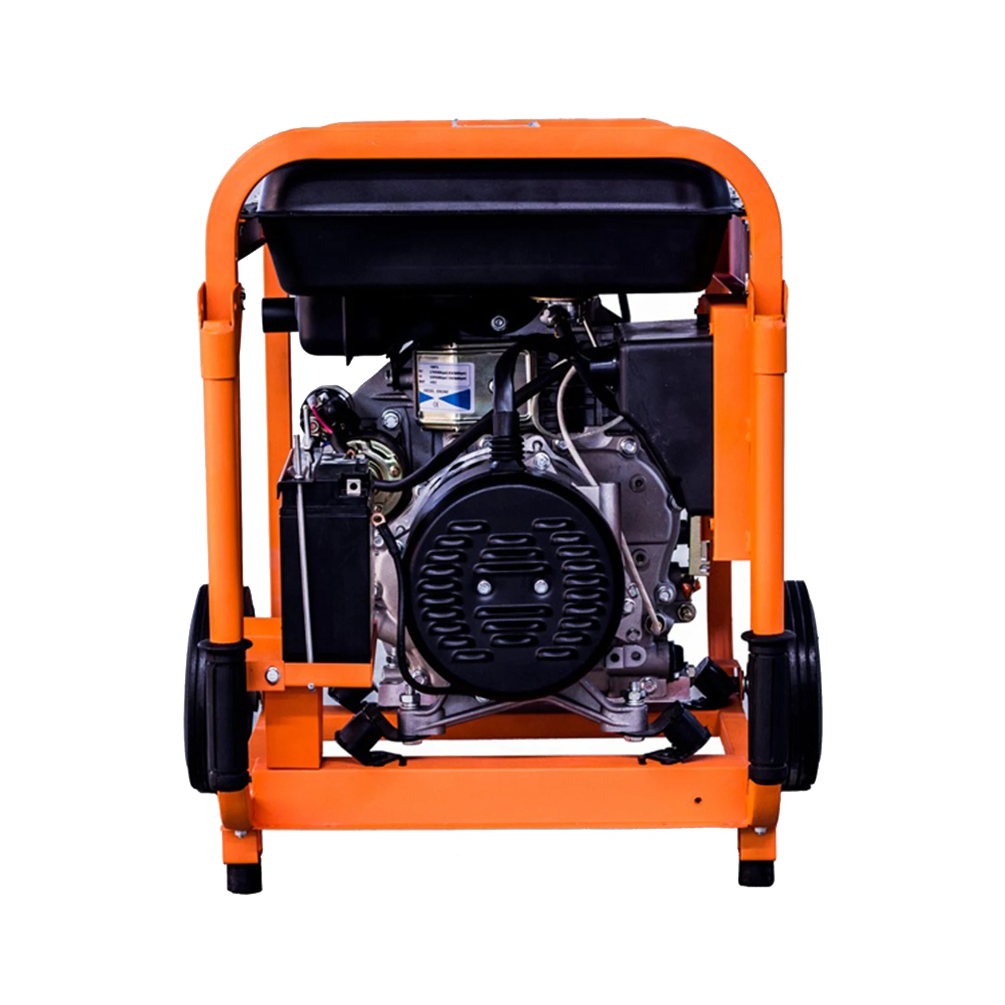 28'L 6KW Diesel Generators Engine Electrical Open Type, Portable Power Generator Electricity Generation Warehouse