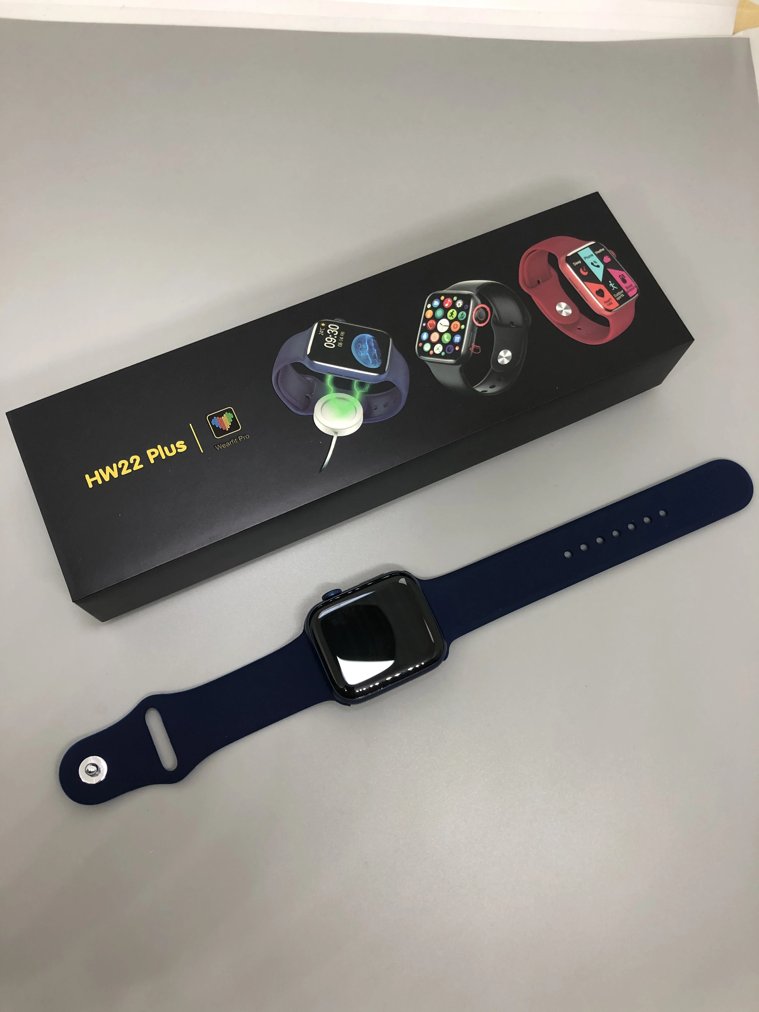 2022 Trending HW22 plus Smart Watch with Side button control IP67 Waterproof Fitness Tracker IW013 reloj inteligente HW22pro