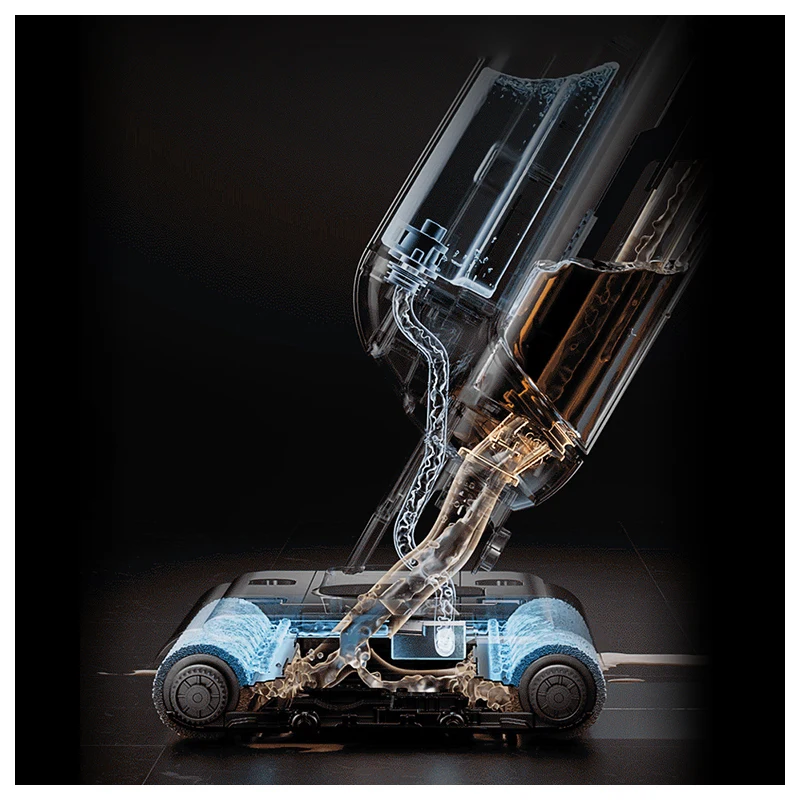 Electric 4-in-1 Cordless Floor Vacuum Cleaner Self Cleaning Floor Washer Wet and Dry Vacuum Cleaner