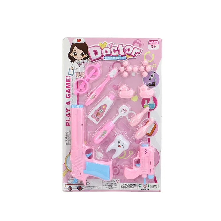 2024 hot sale Toys Factory pretend play toy medical kit, plastic kids toy doctor kit game play set gift for kids