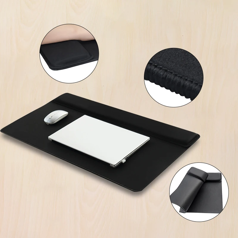 Очень рекомендуемый большой коврик для мыши с подставкой для запястья, очень большой размер XXL, игровой коврик для мыши для рук, мягкий Настольный коврик для мыши для офиса