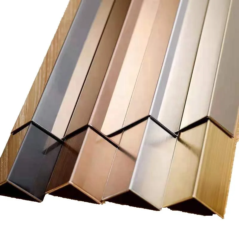 
tile trim polished stainless furniture trim L shape corner trim stainless steel 