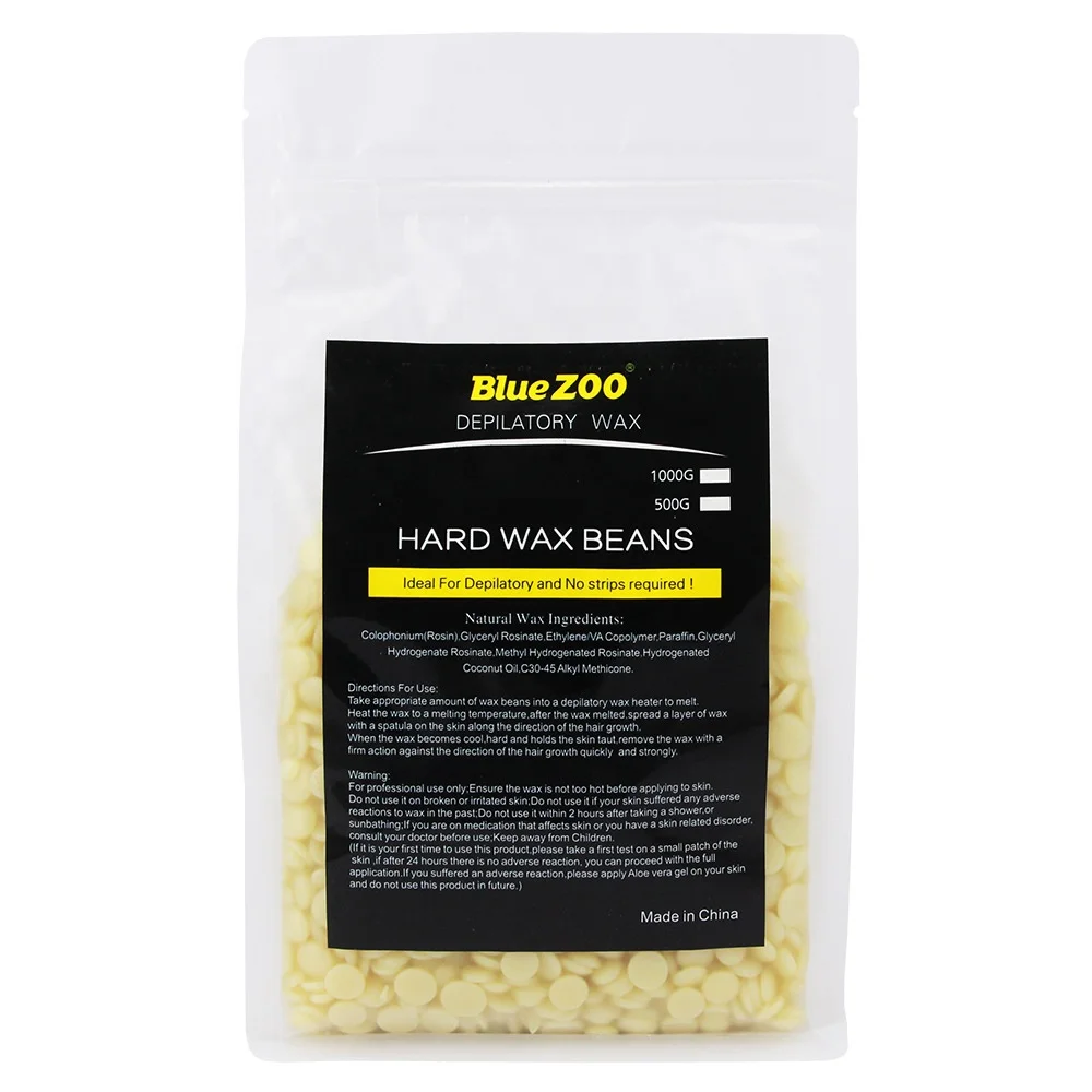 
Blue zoo 1kg Wholesale hair removal cream depilatory wax without strips 