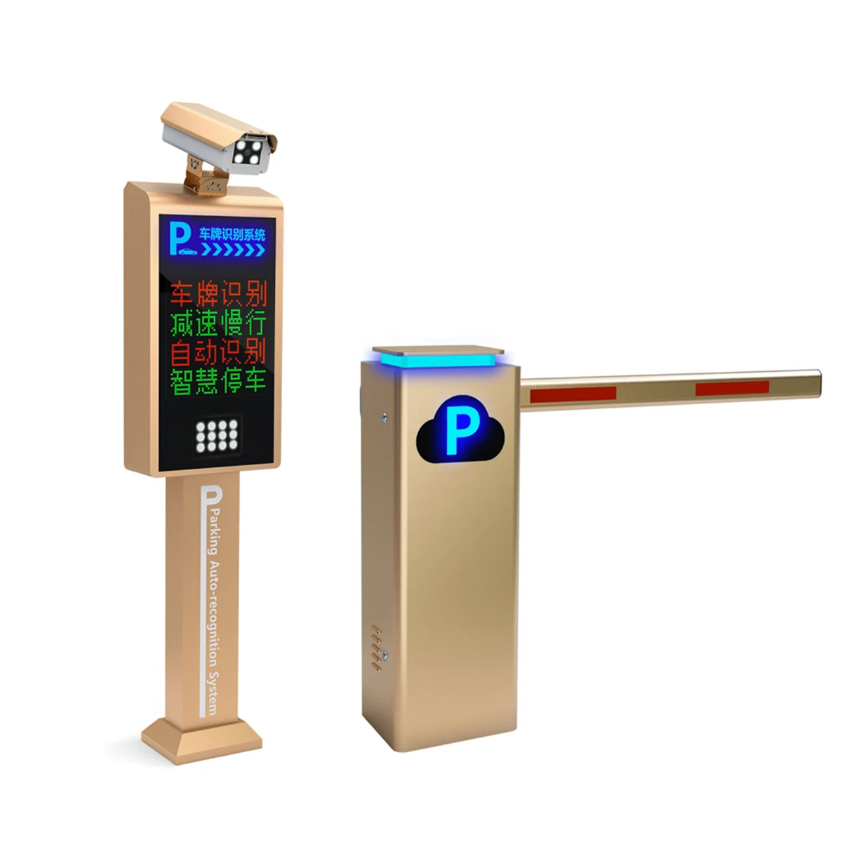 Excelsoo Full HD Automatic License Plate Recognition Camera for LPR Parking Lots