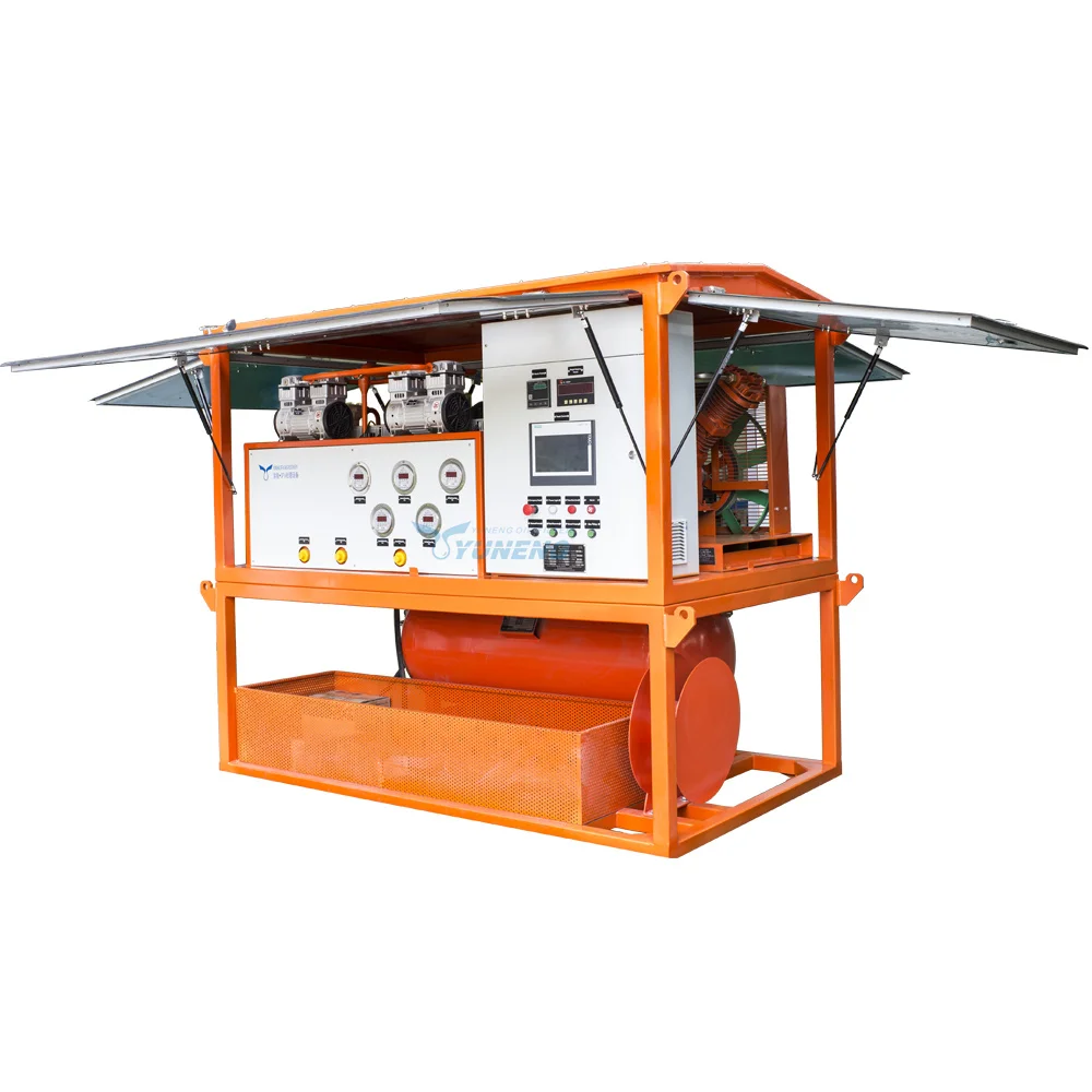 With Water Proof Cover SF6 Gas Recovery, Purification and Filling Machine
