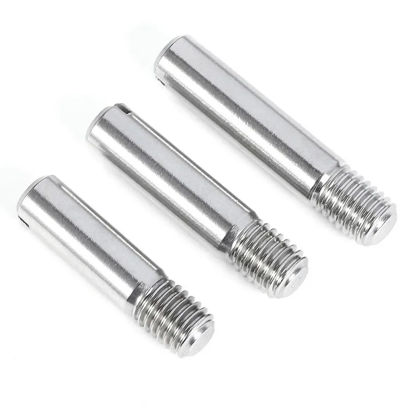 DIN427 Stainless Steel Metric M2 M3 M4 M5 M6 Threaded on One End Studs locator Pin Pivot Pin