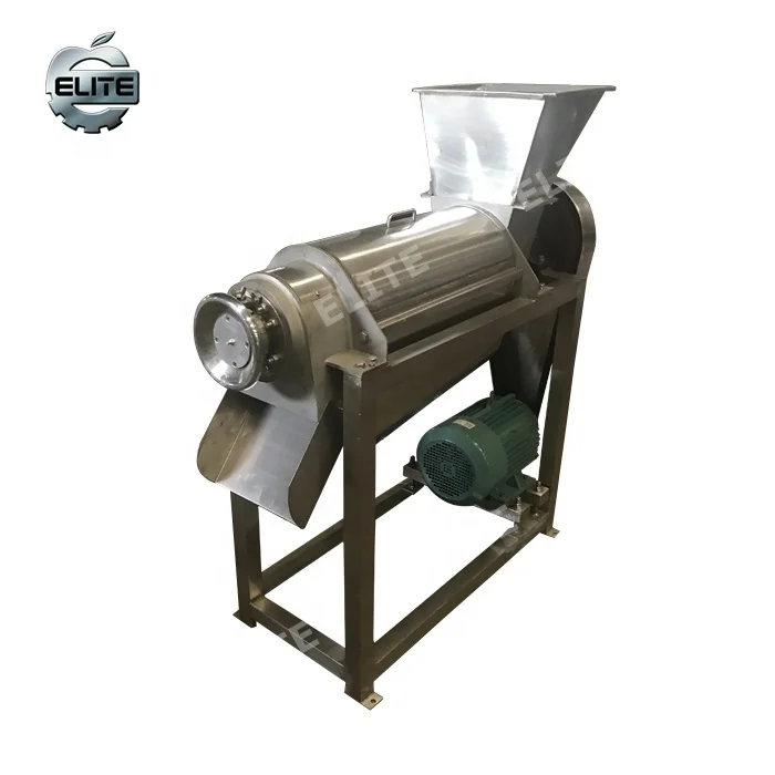 500Kg/H Stainless Steel Industrial Vegetable And Fruit Juicer Machine