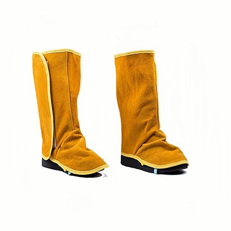 MESOROCK Full Coverage Reusable Shoe Covers High Temperature Resistance Original Leather Cover Shoes