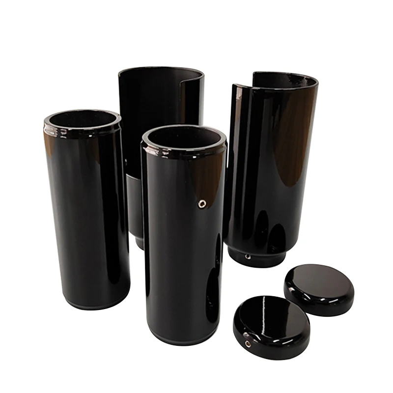 
Harley Motorcycle Steel Front Fork Cover Black for Harley FXBB/FXBR Accessories 