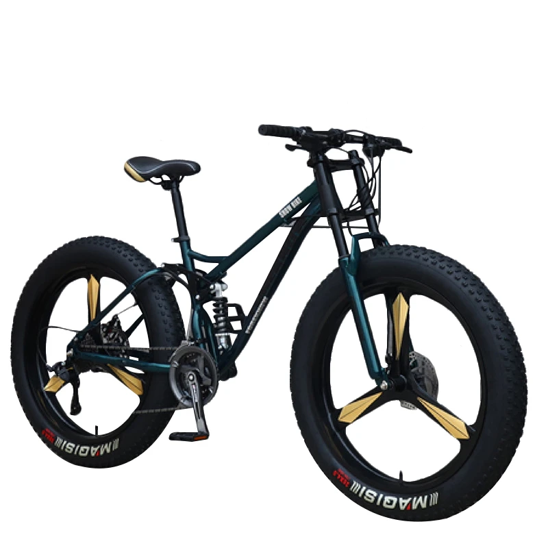 Full suspension 4.0 Fat tire snow bike mtb  for men cycling  Fat bike/ Bicycles