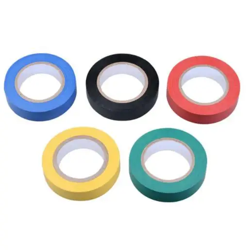 Heat Resistant Insulating Tape Colored Electrical Maintenance Insulation Tape Rubber Safety Protective Pvc Adhesive Tape
